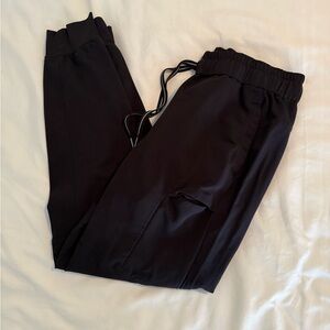 Women's Black Jogger Scrub Pants